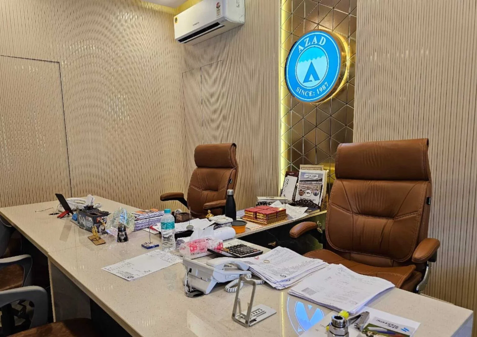 Azad Steels Corporate Office and Executive Headroom