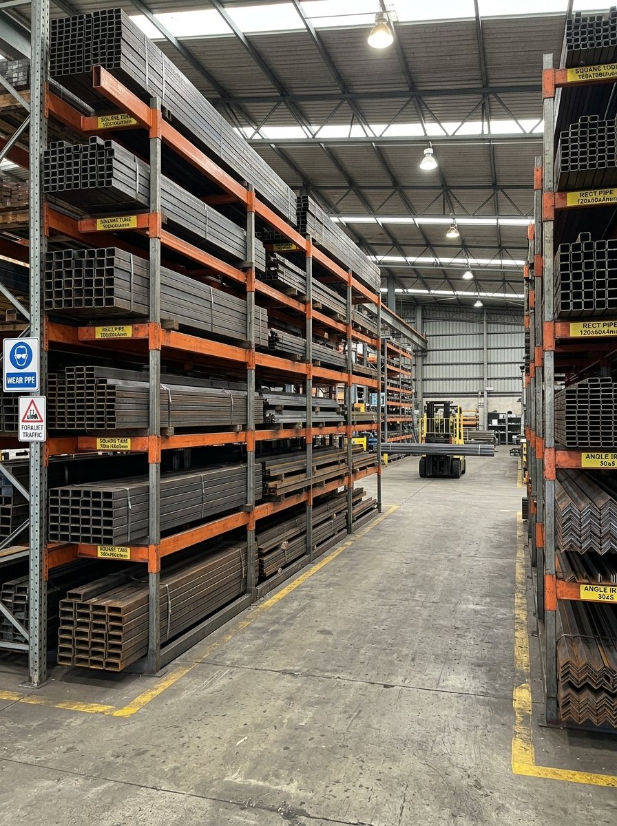Industrial Steel Storage